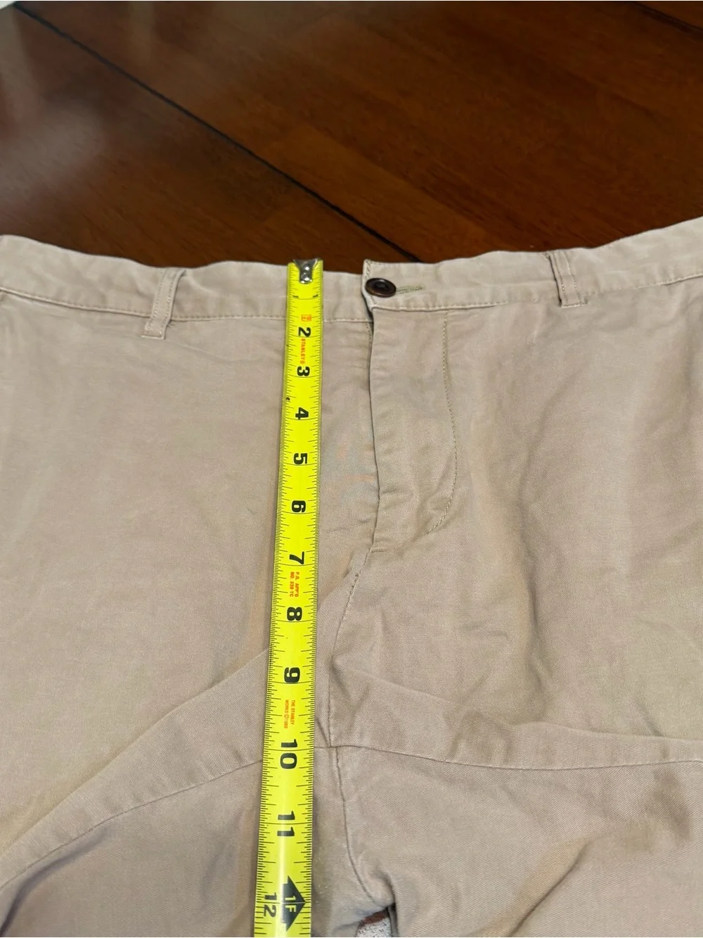 Faherty Reserve Shorts Mens Size 32 Tan Stretch Chino 9